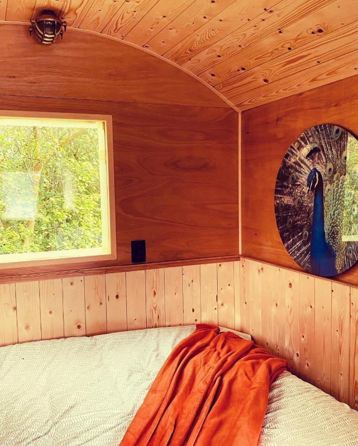 Pipowagens Bij Pannenkoekenrestaurant & Camping De Koppenjan 'Een Uniek Verblijf Met Kinderspeelboerderij' Jubbega-Schurega 外观 照片